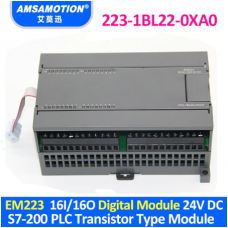 Amsamotion EM223 AMX 223-1BL22-0XA0 16I/16O Digital Module Solid State - MOSFET Type  For Siemens S7-200 PLC