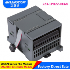 Amsamotion  EM223 AMX 223-1PH22-0XA8 S7-200 Digital Module 8I/8O Relay Type Extension Module For Siemens S7-200 PLC