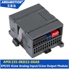 Amsamotion EM235 AMX 235 235-0KD22-0XA8 4In/1Out Channel *12Bit Analog Module Extension Module For Siemens S7-200 PLC