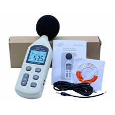 BENETECH Digital Sound Level Meter USB Noise Tester meter GM1356 30-130dB A/C FAST/SLOW dB+ Software