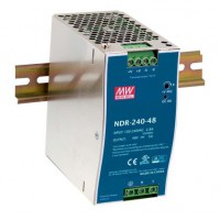 MEAN WELL NDR-240-24 Single Output 240W 24V 10A Industrial DIN Rail Mounted